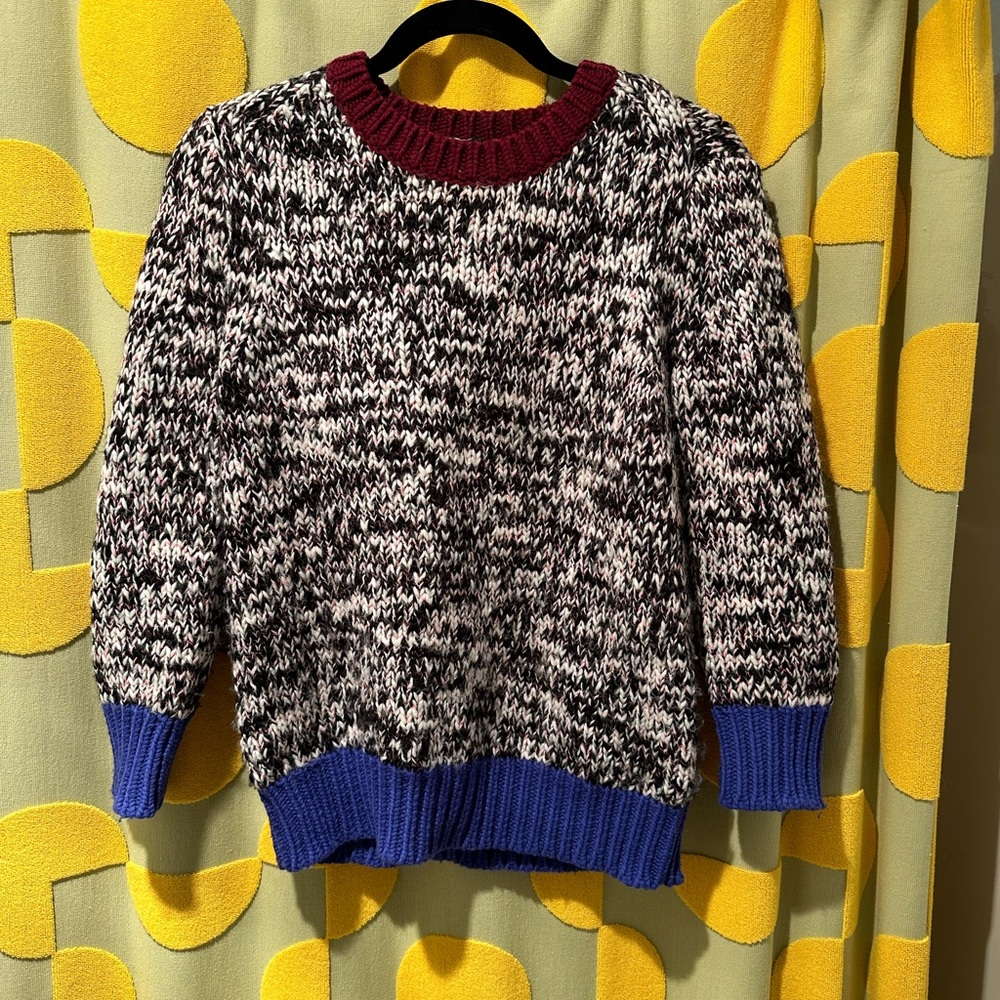 J Crew Sweater with 3/4 Length Sleeves, Size Small